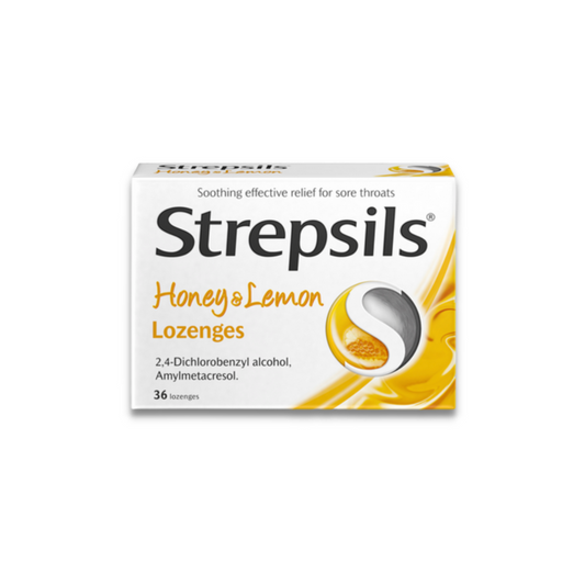 Strepsils Honey & Lemon Lozenges 36s