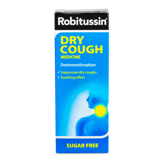 Robitussin Dry Cough Medicine Sugar Free 100ml